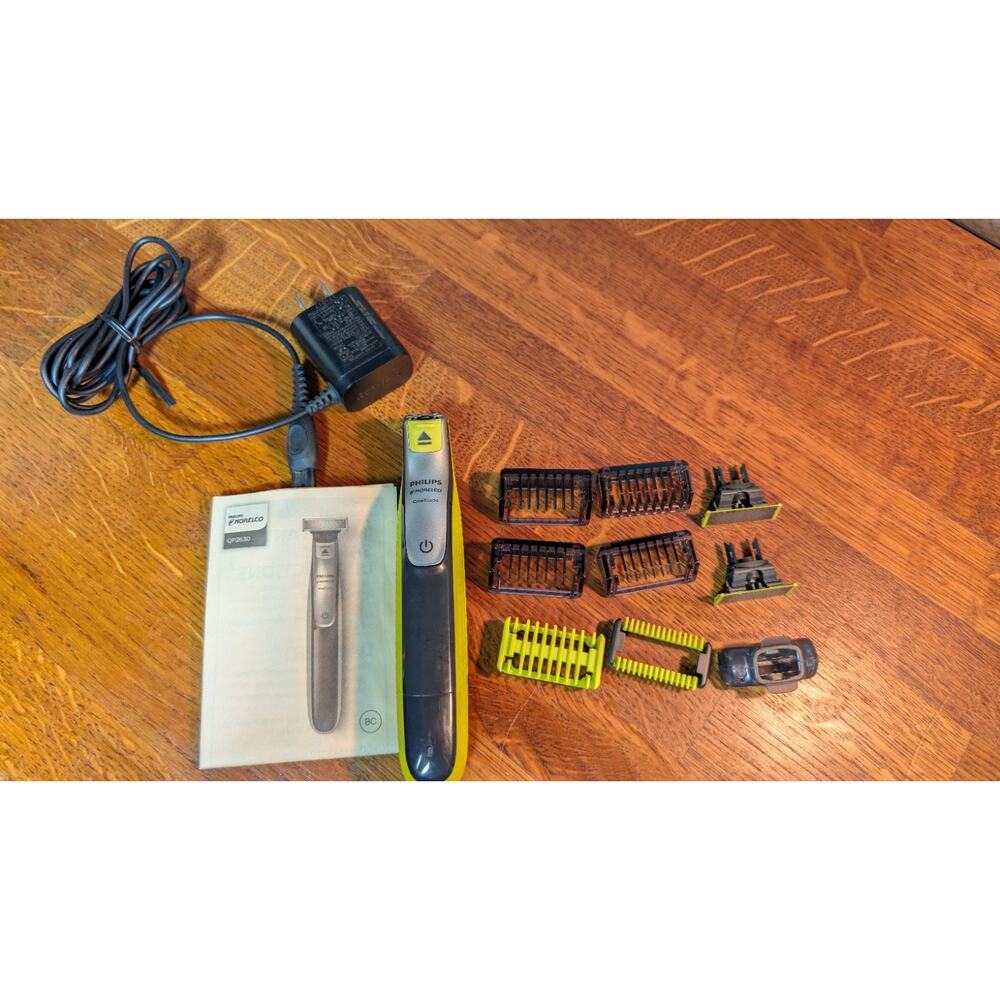 Philips Norelco OneBlade Face & Body Trimmer, Shaver Kit QP2630 With Two Blades